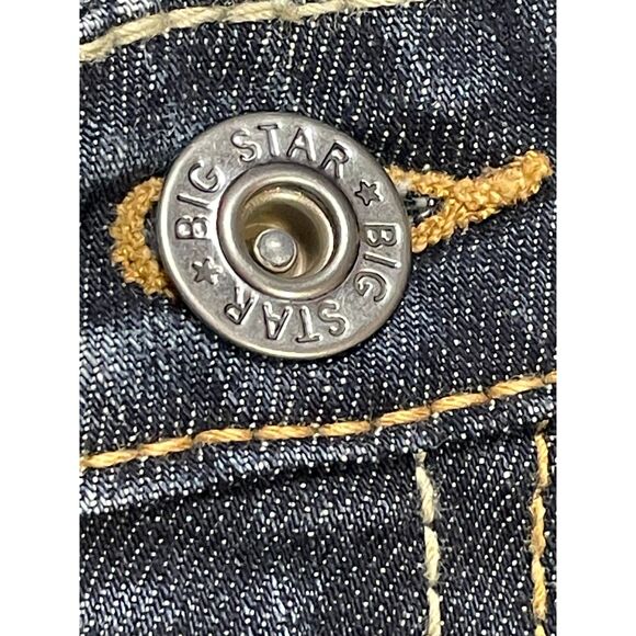 Big Star Maddie Mid Rise Bootcut Jeans Dark Wash Women’s 27R Fits 6–7 - Picture 7 of 16